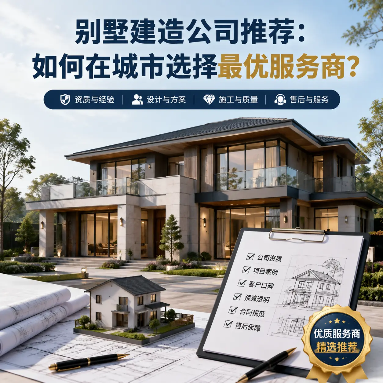 别墅建造公司推荐：如何在 丹寨 选择最优服务商？