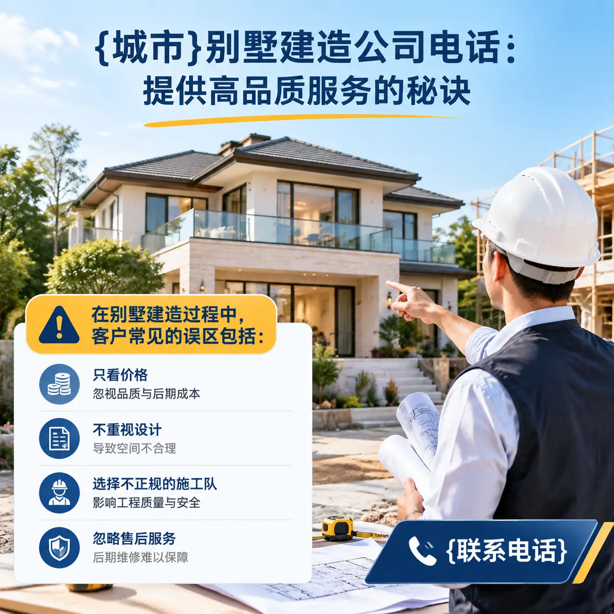 丹寨别墅建造公司电话:提供高品质服务的秘诀