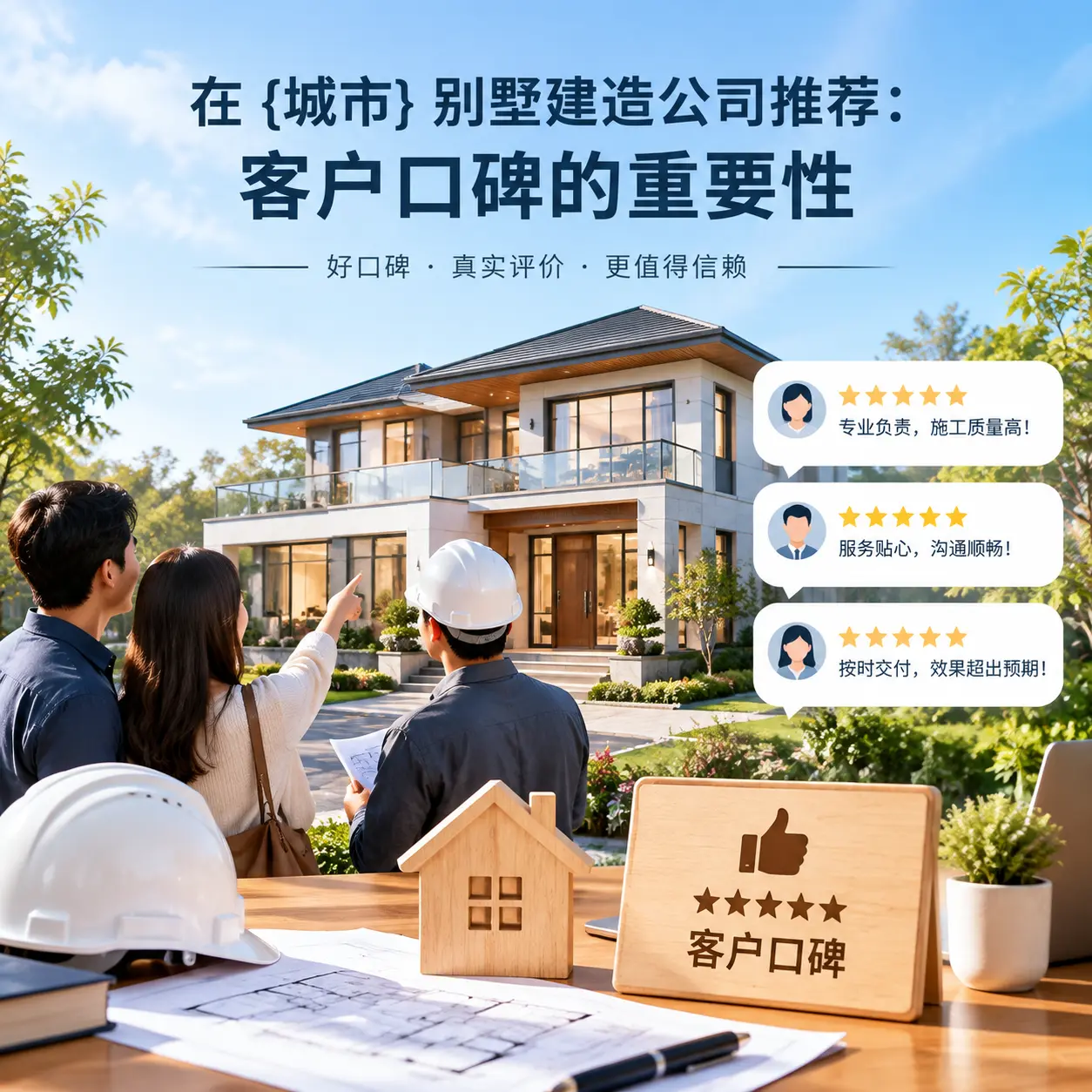 在 丹寨 别墅建造公司推荐：客户口碑的重要性