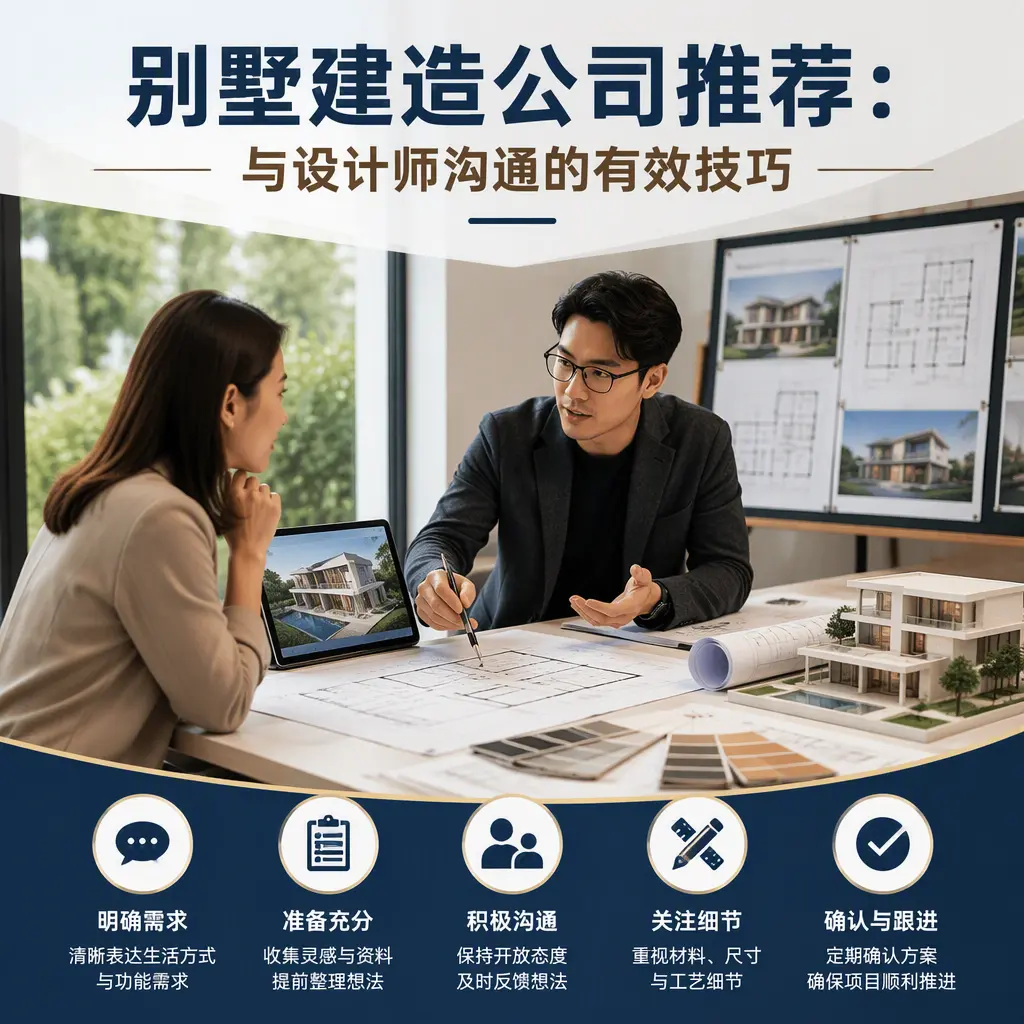 别墅建造公司推荐:与设计师沟通的有效技巧在 丹寨