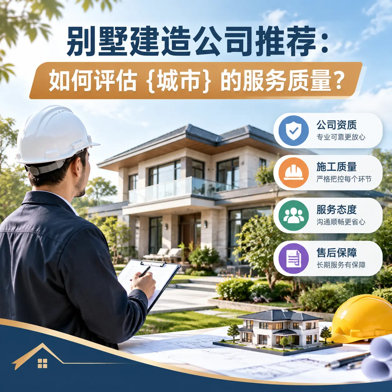 别墅建造公司推荐:如何评估 丹寨 的服务质量?