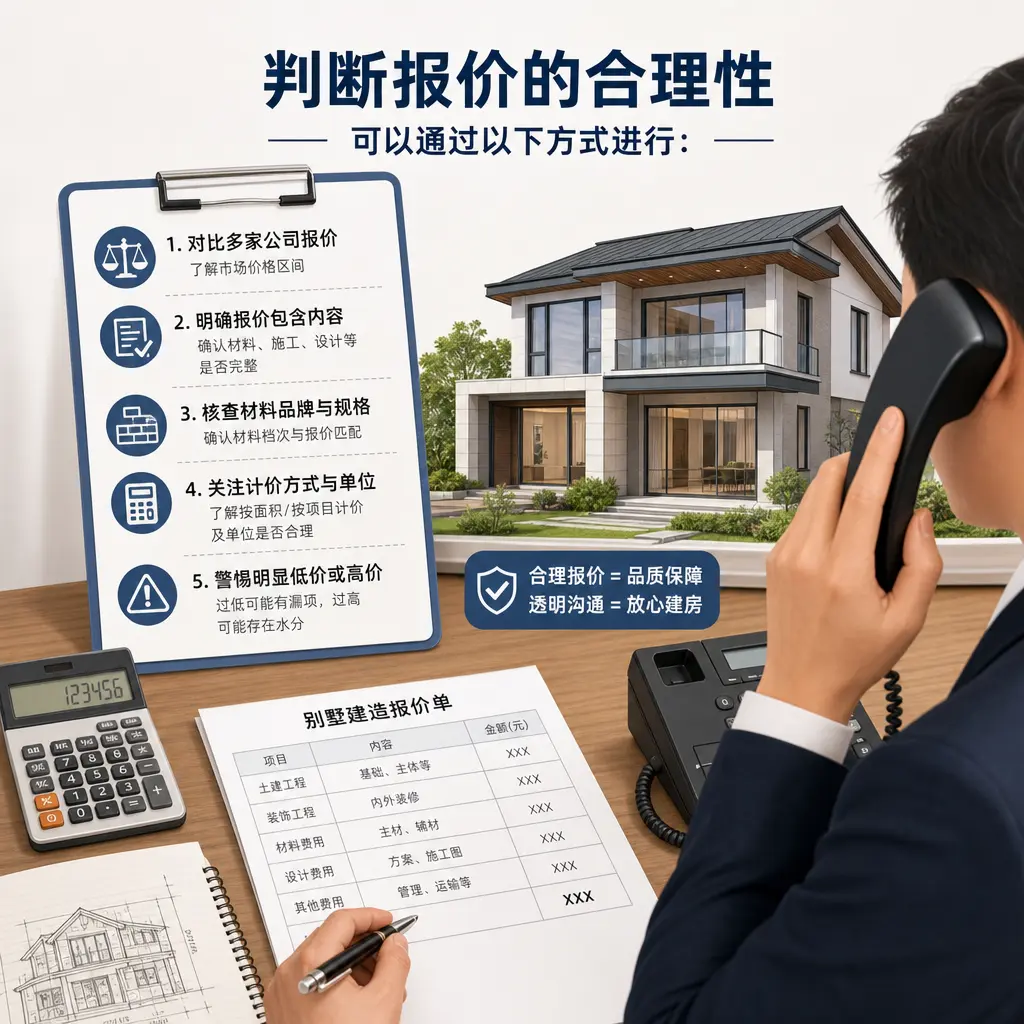 选择丹寨别墅建造公司时,电话咨询的注意事项
