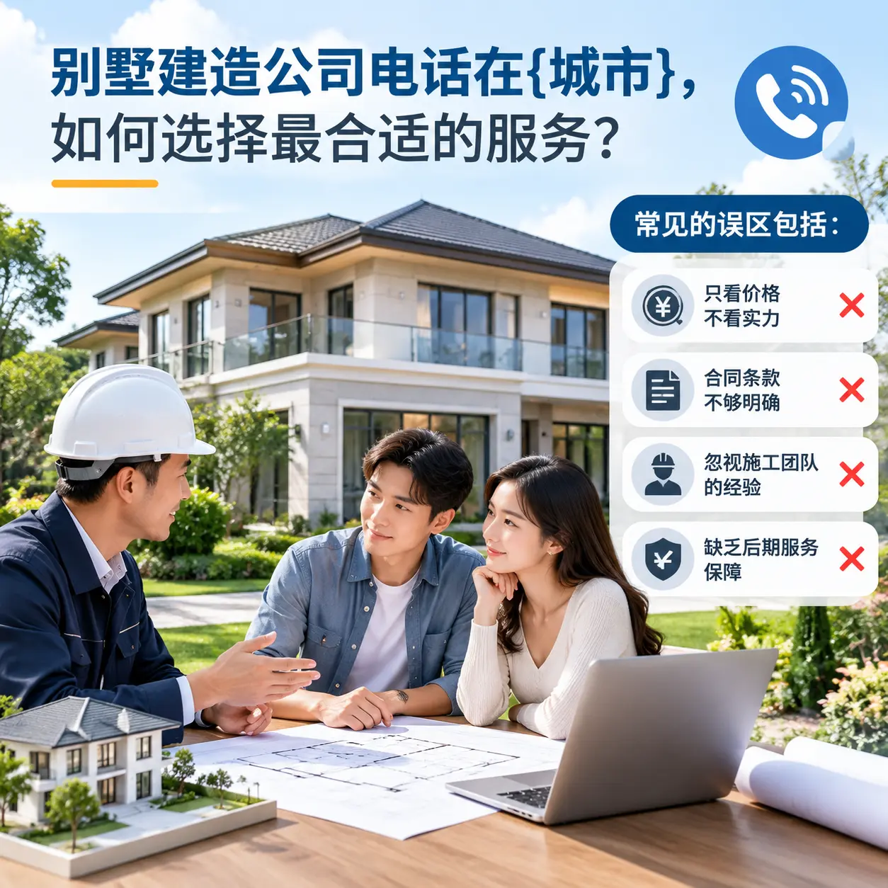 别墅建造公司电话在丹寨，如何选择最合适的服务？